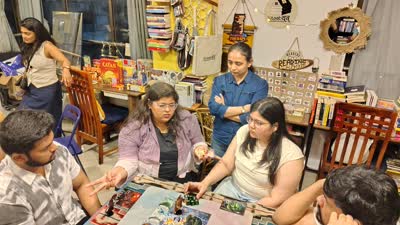 Highlight photo from Board Games Night