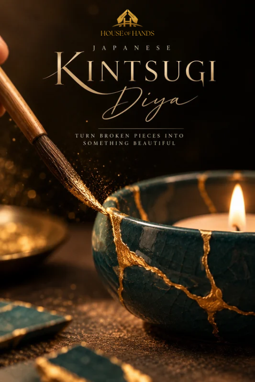 Japanese Kintsugi Diya